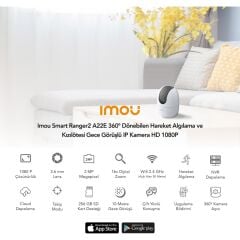 4 KAMERALI 2MP KABLOSUZ KAMERA  + 64GB SD KART, ADAPTÖR +2 YIL YERİNDE ÜCRETSİZ SERVİS +UZAKTAN YADA YERİNDE KURULUM HİZMETİ